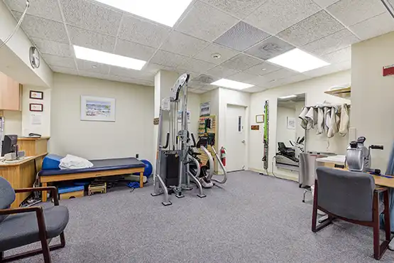 Physical therapy areas at Dominican Village
